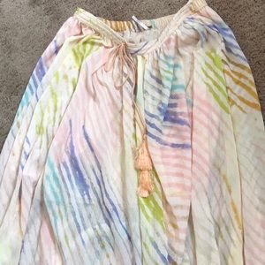 Free people maxi skirt